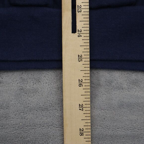 Scream Stars Sweatshirt Mens XL Blue Long Sleeve Crew Neck Print Knit Pullover - Picture 6 of 16